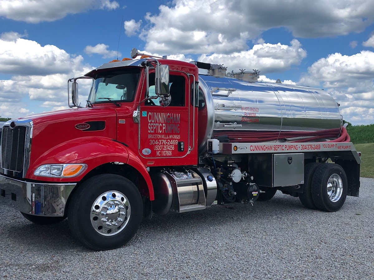 Cunningham Septic Pumping, LLC Plumber in Bruceton Mills, WV photo