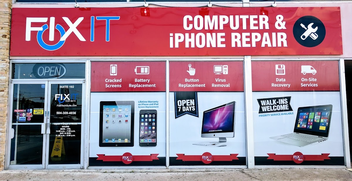Fixit Computer & iPhone Repair Mobile Phone Repair in Metairie, LA photo
