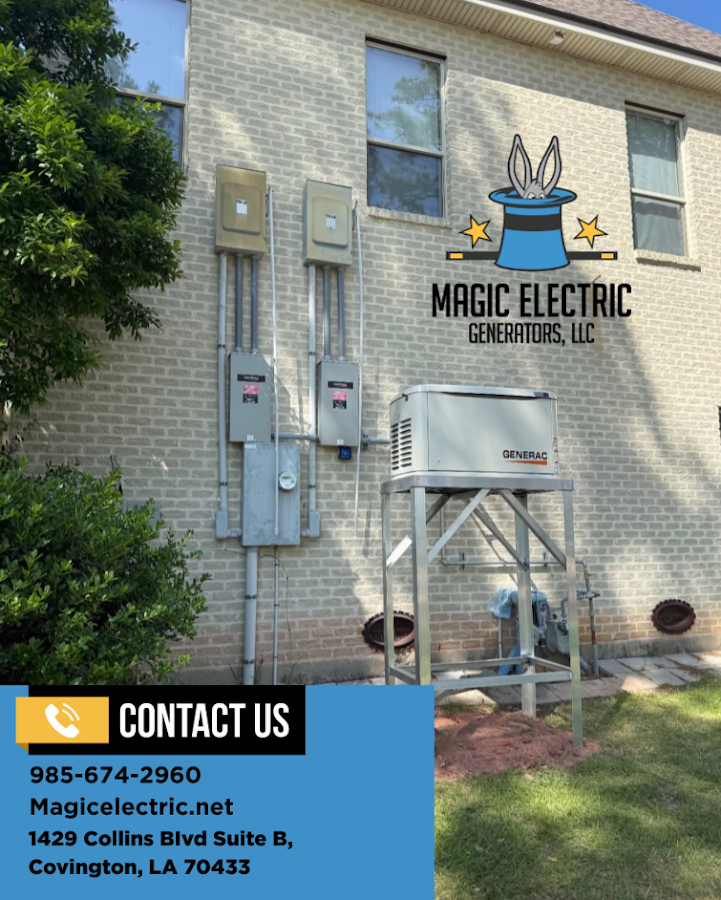Magic Electric Generators, LLC Roofing Repair in Covington, LA photo