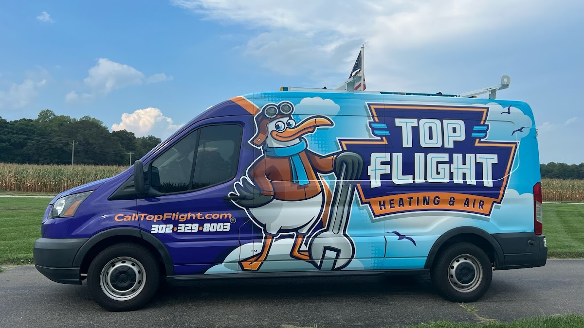 Top Flight Heating, Air & Plumbing Plumber in Milton, DE photo
