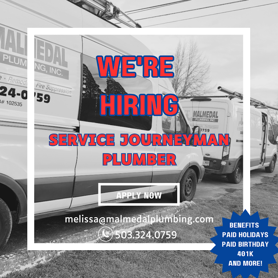 Malmedal Plumbing Inc. Plumber in Hillsboro, OR photo