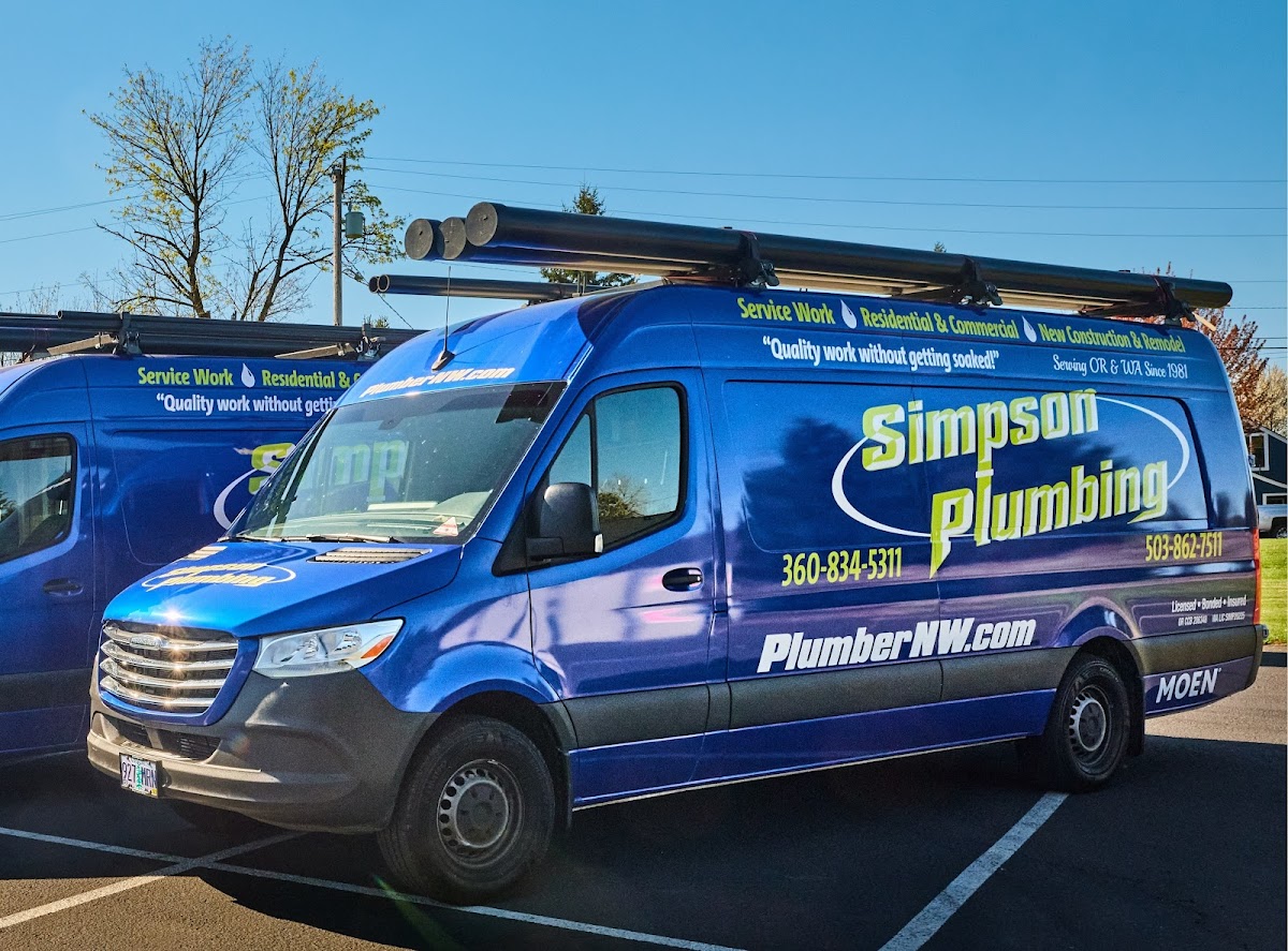 Simpson Plumbing LLC Plumber in Camas, WA photo