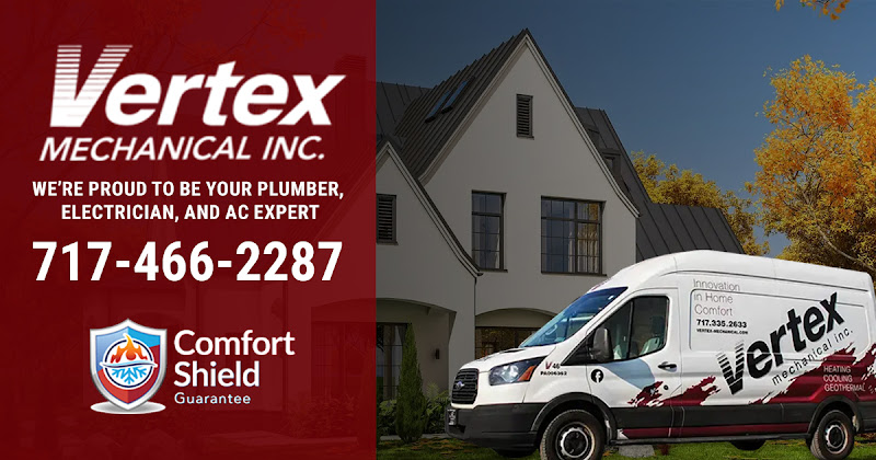 Vertex Mechanical Inc Plumber in Stevens, PA photo