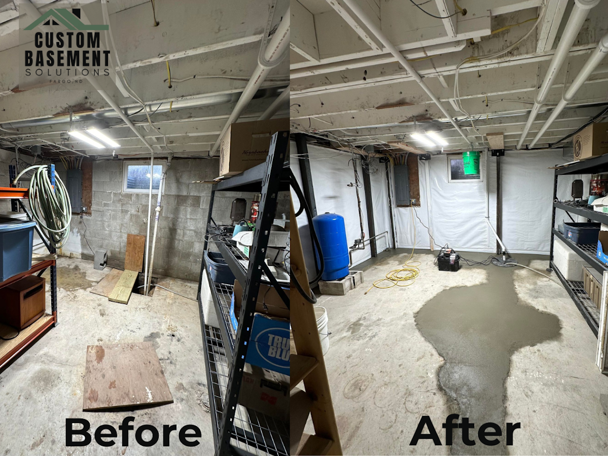 Custom Basement Solutions Plumber in Fargo, ND photo