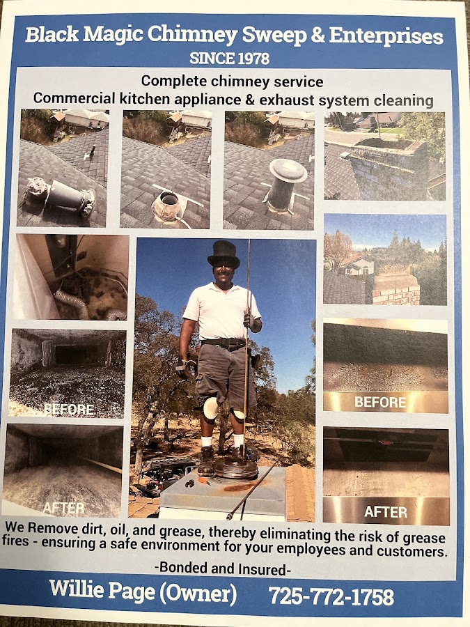 Black Magic Chimney Sweep & Enterprises Roofing Contractor in Las Vegas, NV photo