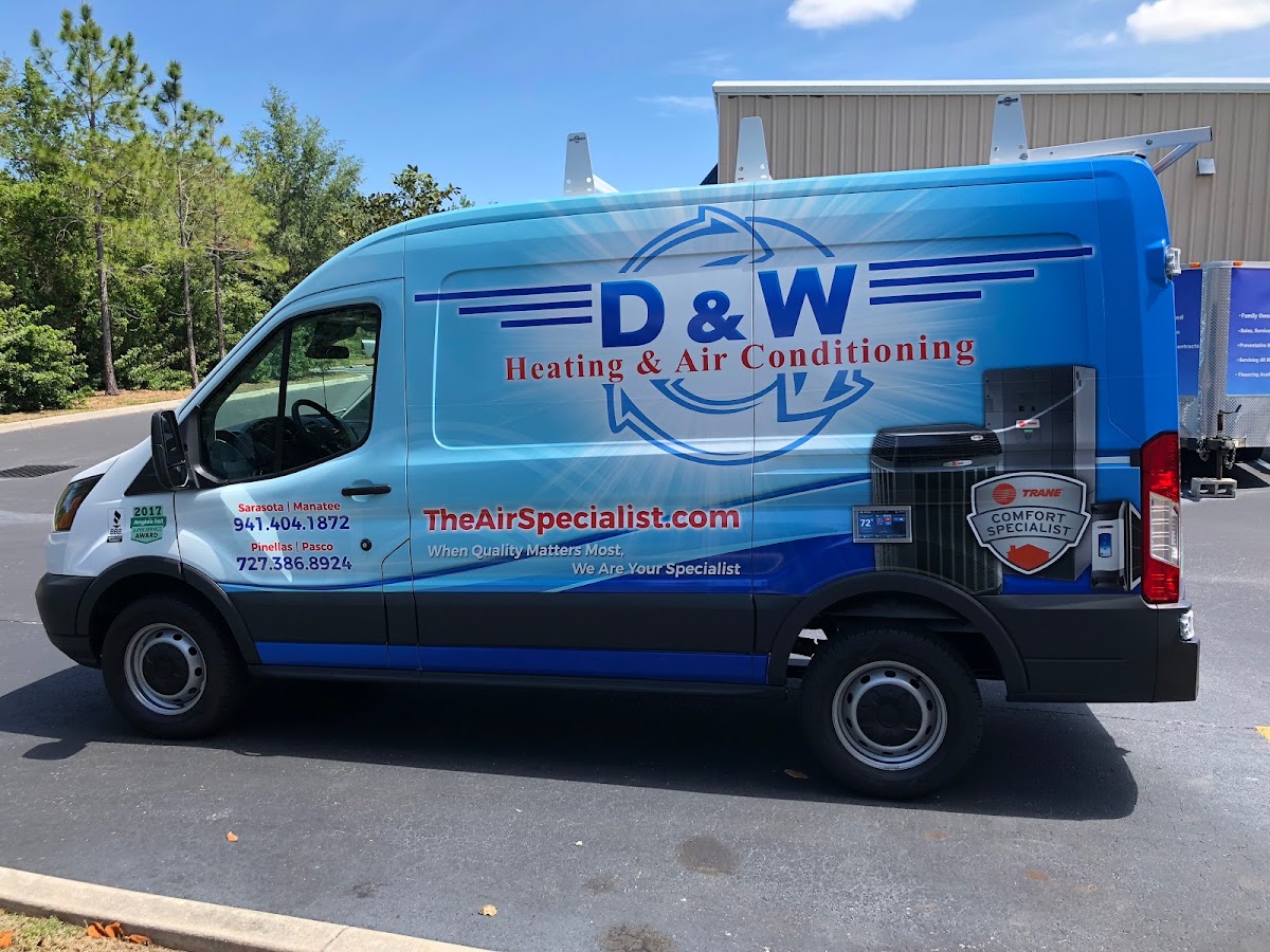 D & W Heating & Air Conditioning Plumber in Sarasota, FL photo