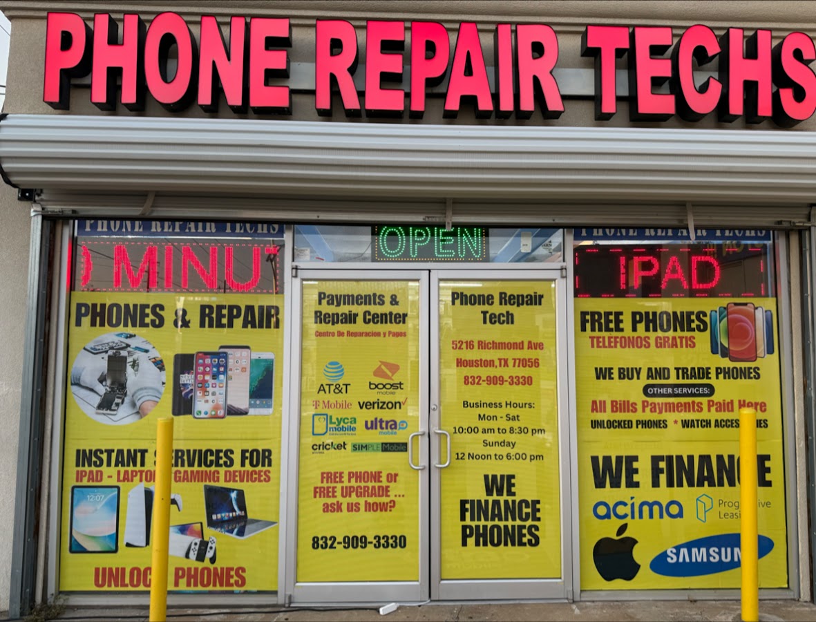 Phone Repair Techs | Houston iPhone Repair on Richmond Ave. | Electronics Repair Shop Mobile Phone Repair in Houston, TX photo
