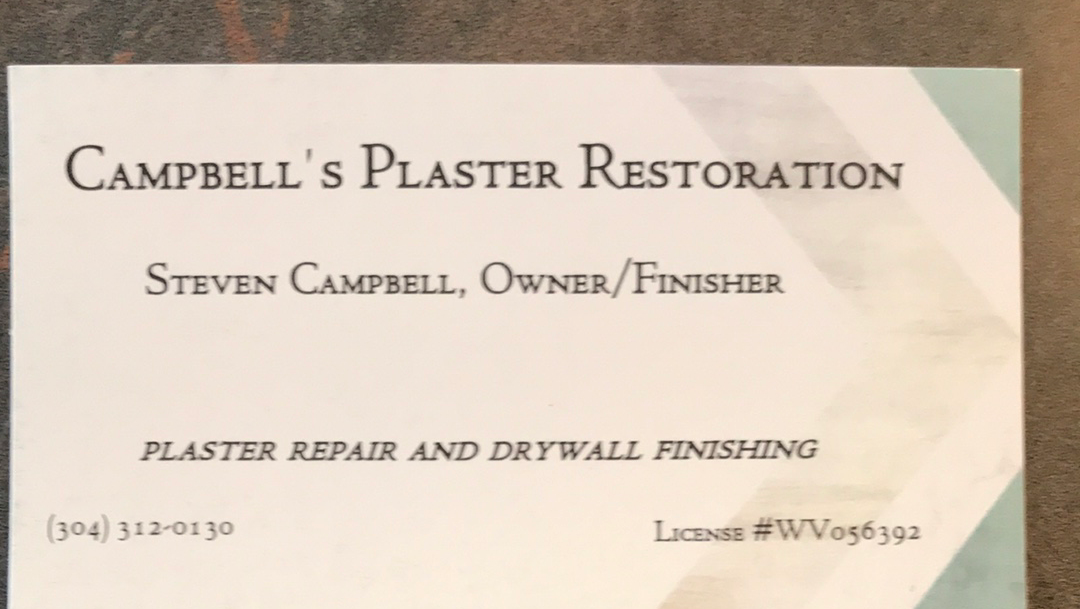 Campbell’s Plaster Restoration Handyman in Wellsburg, WV photo