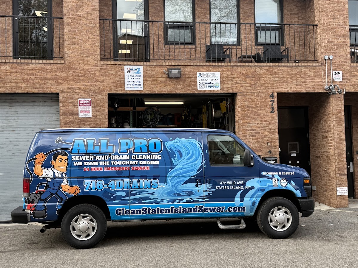 All Pro Sewer & Drain Services Plumber in Staten Island, NY photo