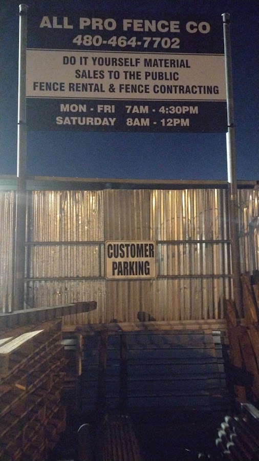 All-Pro Fence & Gates Contractor in Mesa, AZ photo