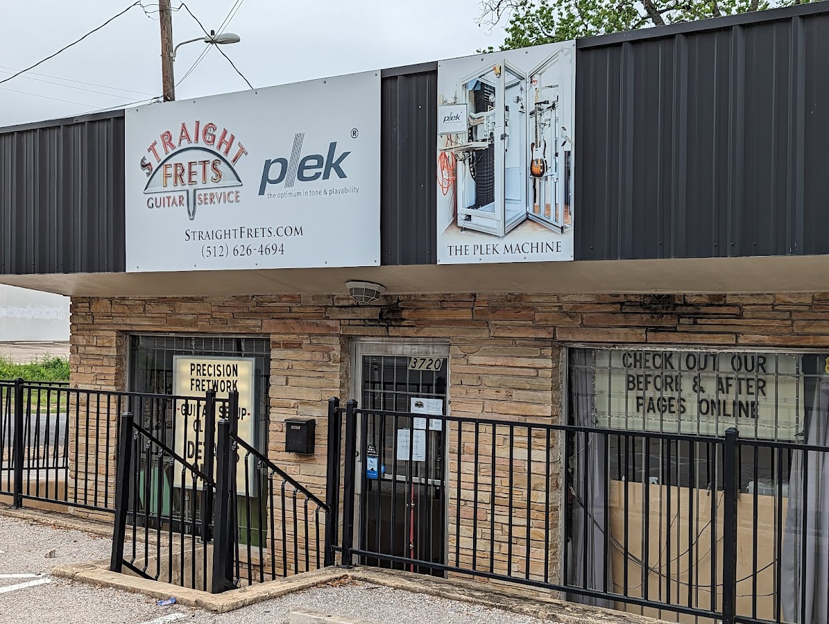 Straight Frets Guitar Service local service