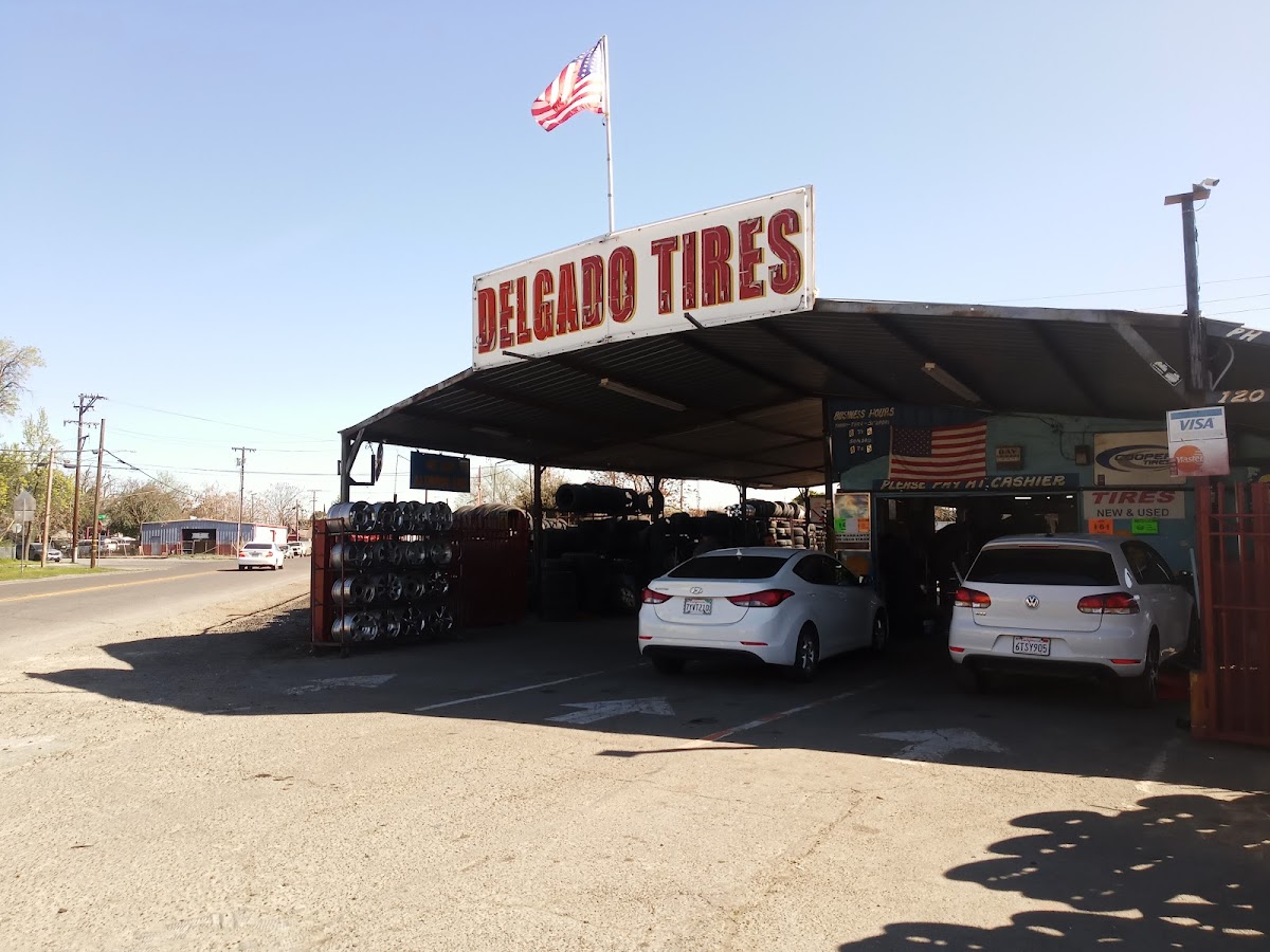 Business photo for Delgado Tire Shop in Stockton, CA