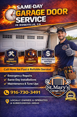Gallery photo for St.Mary’s Garage Door Services in Roseville, CA