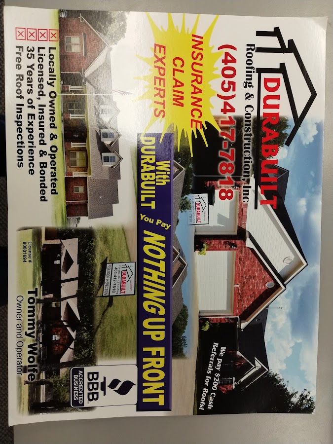 Durabuilt Roofing & Construction, Roofing Repair in Shawnee, OK photo