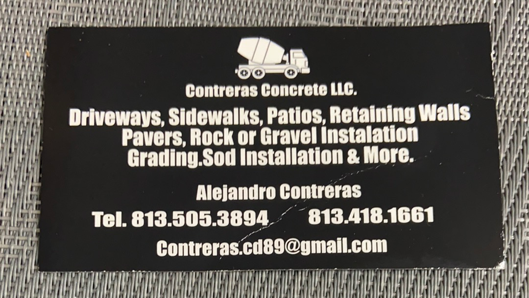 Contreras concrete LLC Contractor in Tampa, FL photo