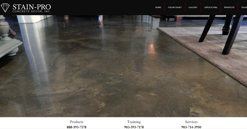 Stain-Pro Concrete Decor, Inc. Contractor in Tyler, TX photo