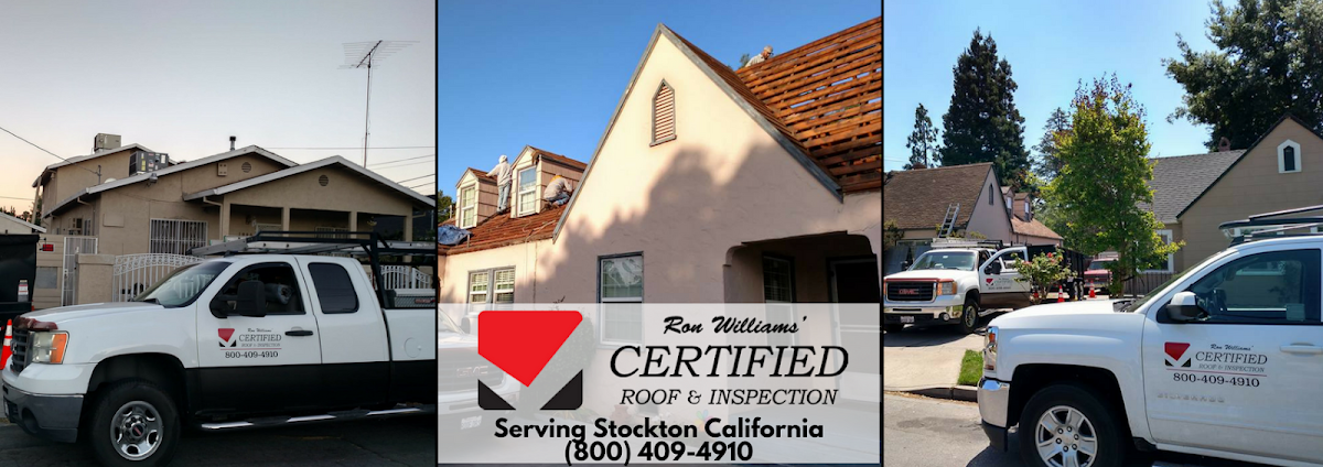 Ron Williams' Certified Roof & Inspection Roofing Repair in Stockton, CA photo