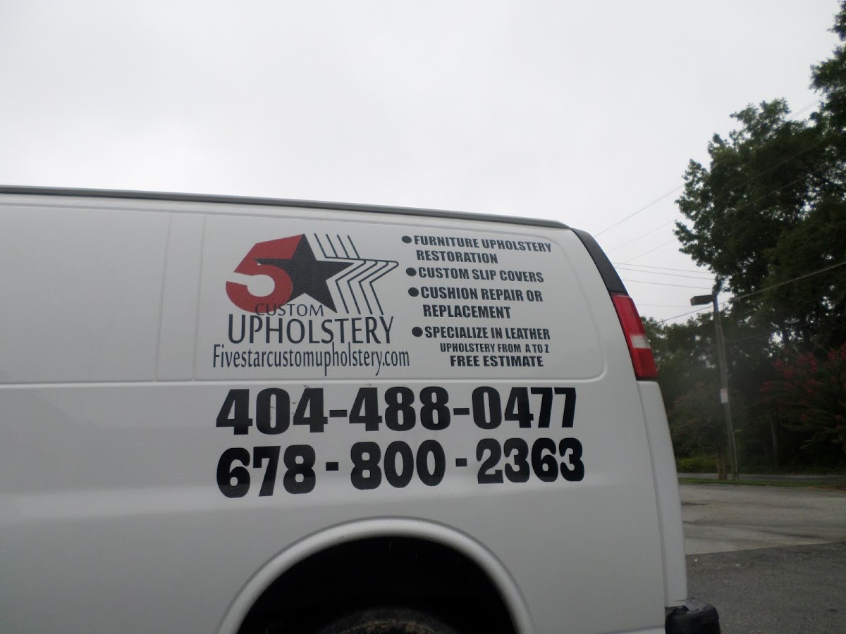 5 Star Custom Upholstery local service