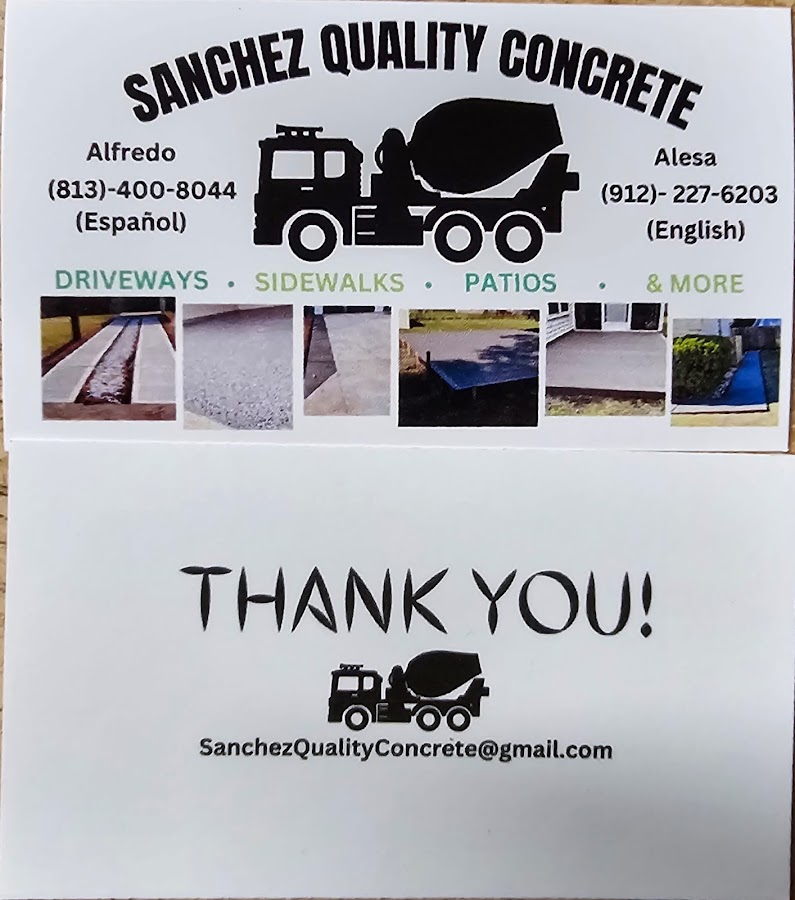 Sanchez Quality Concrete LLC. Contractor in Savannah, GA photo