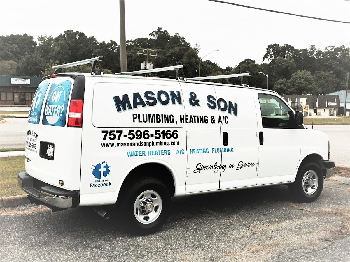 Mason & Son Plumbing & Heating Inc. Plumber in Newport News, VA photo