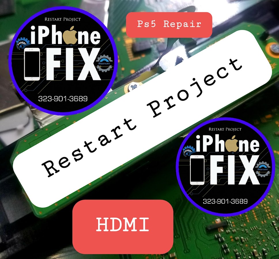 Ps5 Repair | Restart Project | We Fix Phones | iPhones Repair | Reparacion de Telefonos | Repair Ps5 Hdmi l console Repair. Mobile Phone Repair in Huntington Park, CA photo