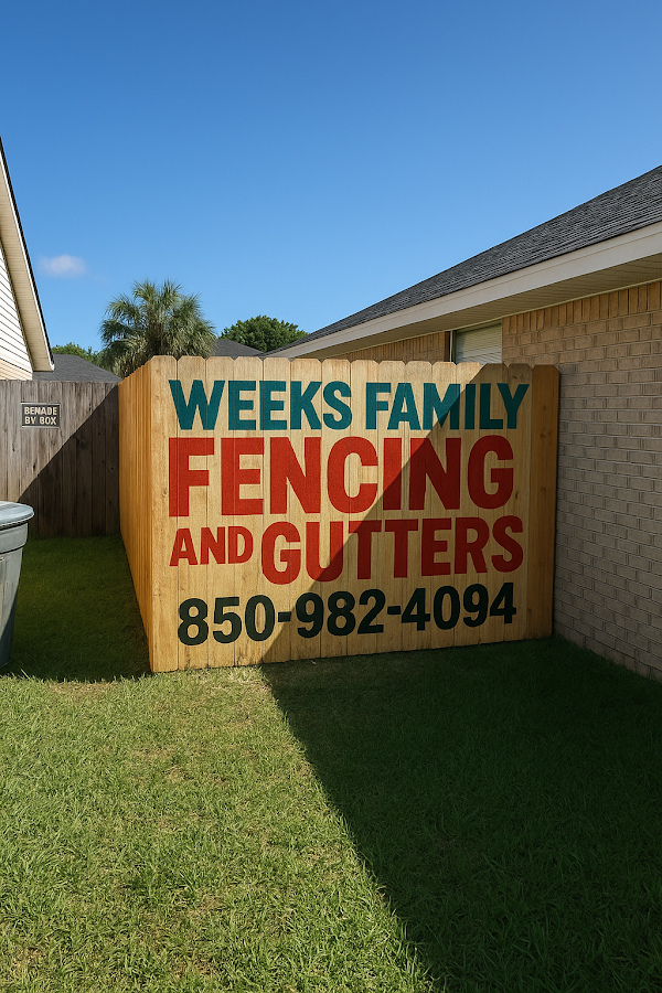 Weeks Family Fencing & Gutters Roofing Repair in Pensacola, FL photo