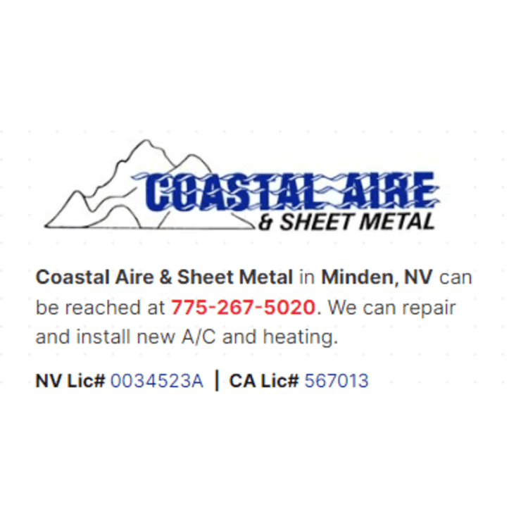 Coastal Aire & Sheet Metal Plumber in Minden, NV photo