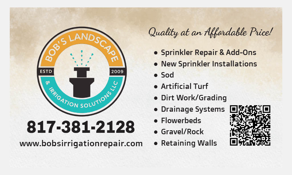 Bob's Landscape and Irrigation Solutions LLC Contractor in Fort Worth, TX photo