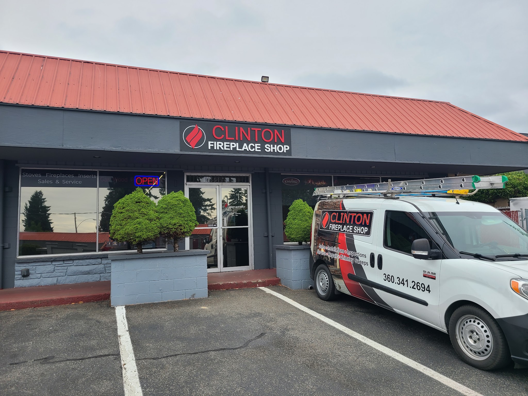 Clinton Fireplace Shop local service