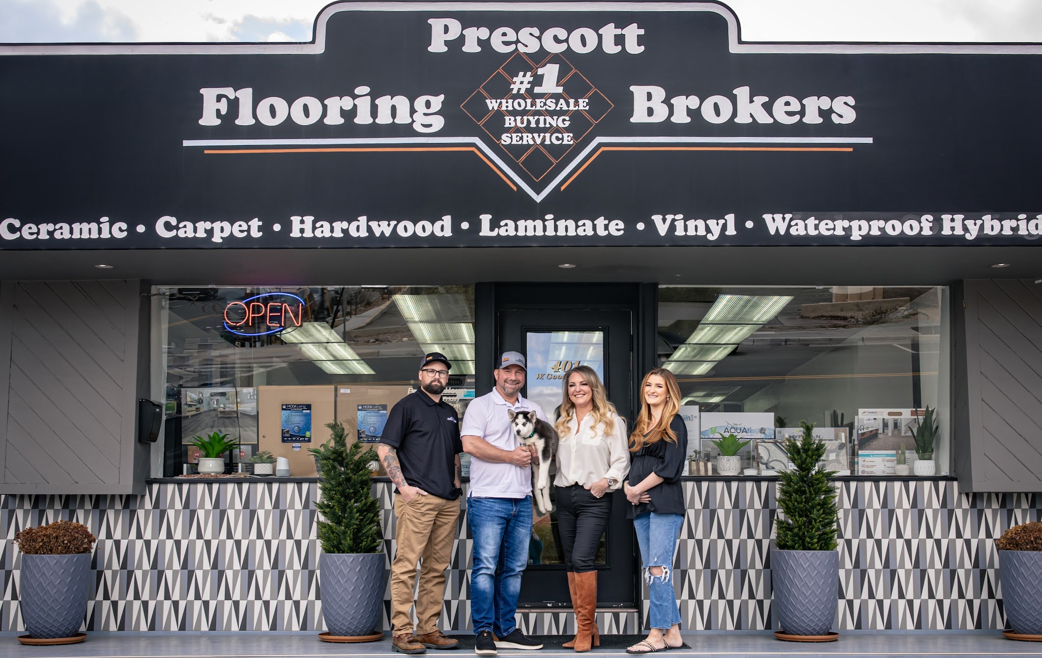 Prescott Flooring Brokers local service
