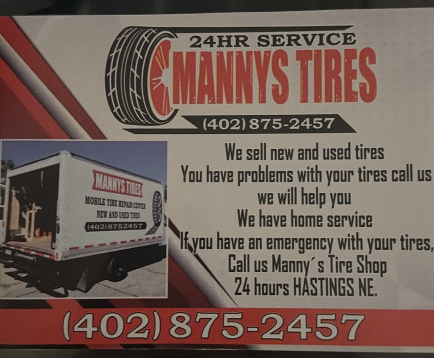 Gallery photo for Manny’s tire in Hastings, NE