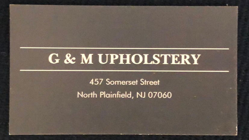 G&M Upholstery Furniture Repair in 457 Somerset St, NJ photo