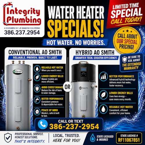 Integrity Plumbing and More Plumber in Port Orange, FL photo