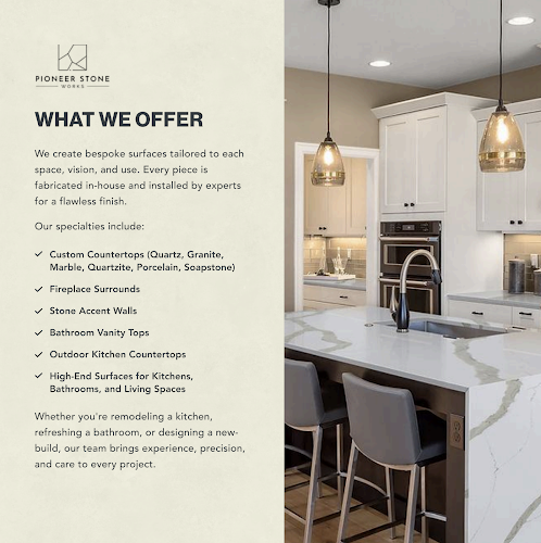 Pioneer Stone Works - Connecticut Custom Stonework - Countertops - Kitchen - Outdoor Contractor in Newington, CT photo