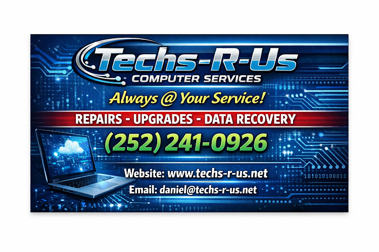 Techs-R-Us Computer Services Computer Repair Service in Newport, North Carolina photo
