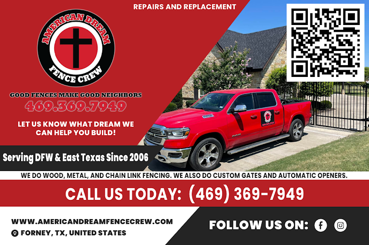 American Dream Fence Crew Fence Contractor