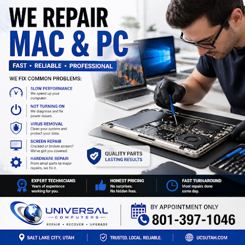 Universal Computers Bountiful Computer Repair Service in Bountiful, UT photo