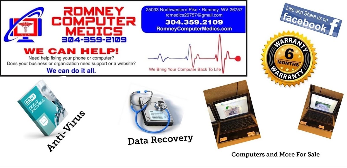 Romney Computer Medics Computer Service in Romney, WV photo