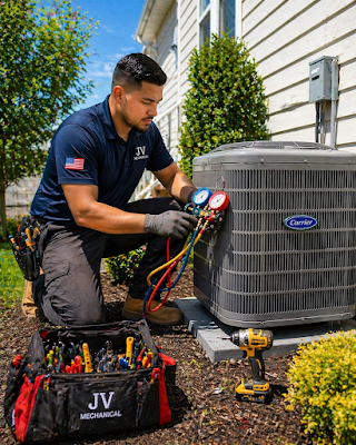 JV heating and air services gallery photo