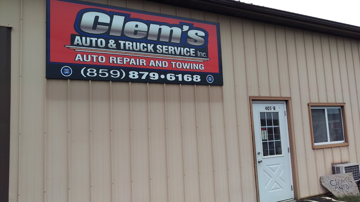 Clem's Auto & Truck Service Inc Auto Repair Shop in Versailles, KY photo