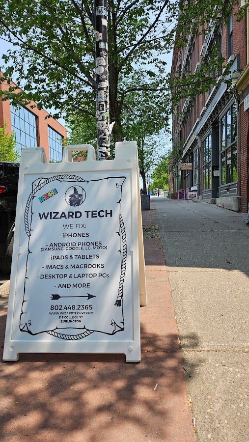 Wizard Tech Electronics Repair Shop in Burlington, VT photo