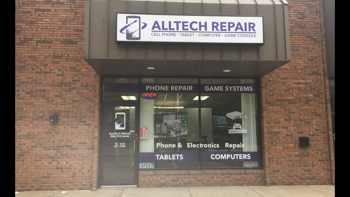 ALLTECH REPAIR. FIX CELL PHONE REPAIR, iPHONE REPAIR, iPAD REPAIR, ANDROID LAPTOP, PS5, XBOX, PLAYSTATION GAME CONSOLE REPAIR Mobile Phone Repair Shop in Madison Heights, MI photo