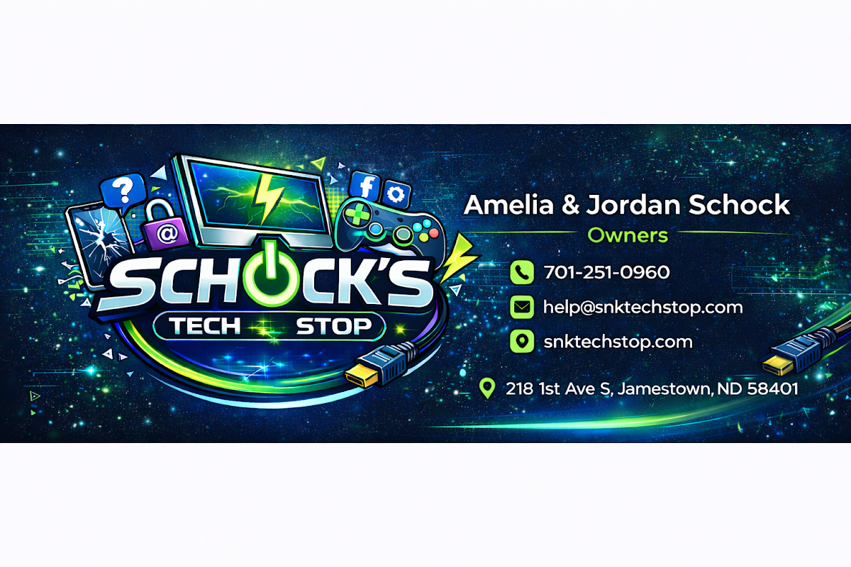 Schock’s Tech Stop Repair Service in Jamestown, ND