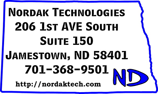 Gallery photo for NorDak Technologies, Computer Support And Services in Jamestown, ND